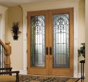 Residential entry door glass repair in Freeport NY thumbnail